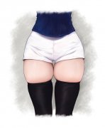 是她以本人为参考画的